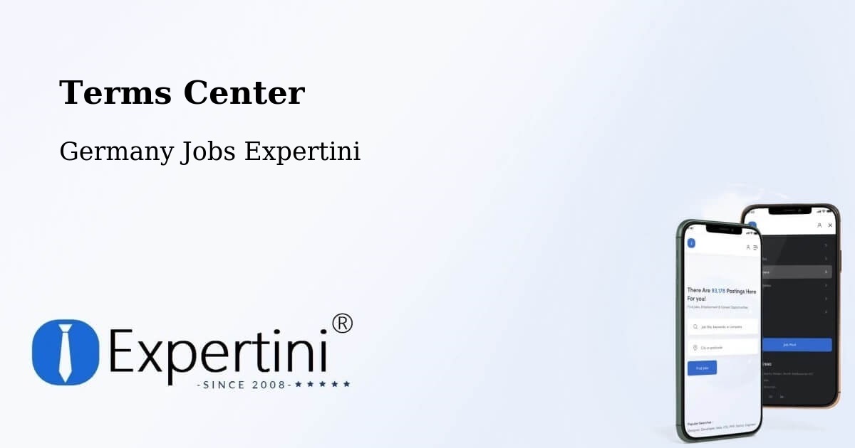 Terms of Service – Neustadt - Germany Jobs Expertini